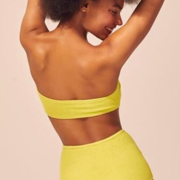 Solid & Striped ribbed bandeau bikini top - Picture 4 of 9